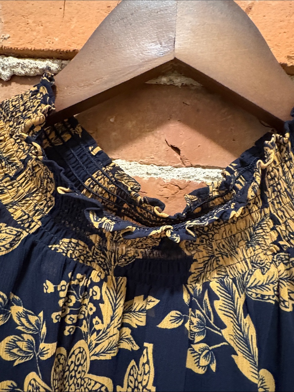 J. Crew Floral Print Long Sleeve Blouse - Picture 5 of 5